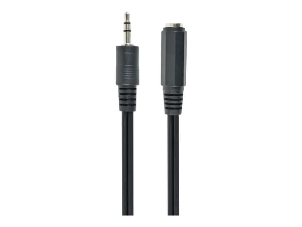 Cablexpert - Lydforlengelseskabel - mini-phone stereo 3.5 mm plugg til mini-phone stereo 3.5 mm beholder - 2 m - svart