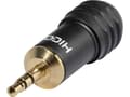 Miniatyrbild 1 av 2: Hicon HI-J35M04 Jack Connector 3,5 mm kontakt, rak svart 1 st