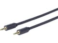 Miniatyrbilde 2 av 5: VivoLink Pro - Lydkabel - minijakk hann til minijakk hann - 3 m - dobbeltisolert - svart
