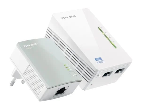 TP-Link TL-WPA4220 KIT 600 Mbit/s Ethernet/bredbåndsforbindelse Wi-Fi Hvit 2 stykker