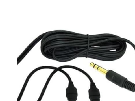 Sennheiser 092885, 6.35mm, Uros, Uros, 3 m, Musta