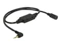 Miniatyrbild 2 av 4: Navilock - GPS-kabel - 6-PIN DIN hona till 4-pin mikrokontakt hane vinklad - 52 cm - svart