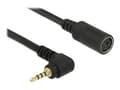Miniatyrbild 1 av 4: Navilock - GPS-kabel - 6-PIN DIN hona till 4-pin mikrokontakt hane vinklad - 52 cm - svart