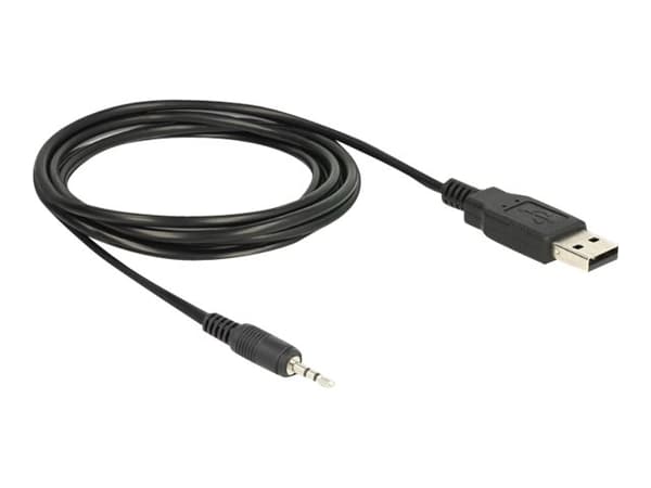 Delock Cable USB TTL male > 2.5 mm 3 pin stereo jack male 1.8 m (3.3 V) - Seriell adapter - USB - serie