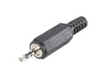 Pikkukuva 2 / 2: BKL Electronic 1107020 Jakkipistoke 2,5 mm Liitin, suora Navat: 4 Stereo Musta 1 kpl