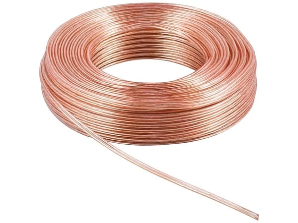 Højttalerkabel Transparent CCA - 25m