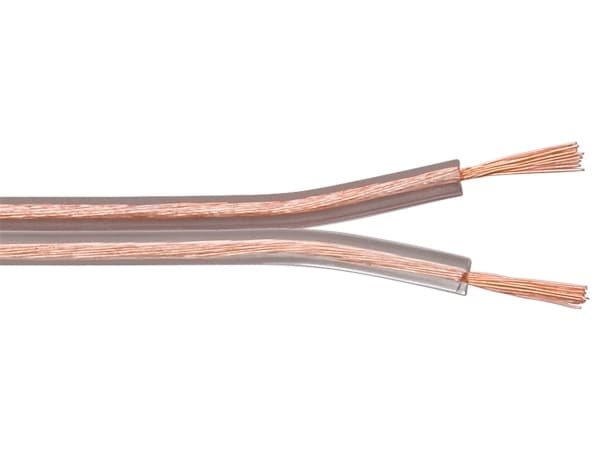 Højttalerkabel Transparent CCA - 25m