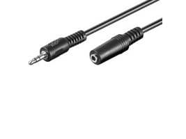 MicroConnect - Lydforlengelseskabel - mini-phone stereo 3.5 mm hunn til mini-phone stereo 3.5 mm hann - 1.5 m