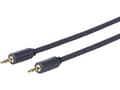 Miniatyrbilde 2 av 5: VivoLink - Lydkabel - mini-phone stereo 3.5 mm hann til mini-phone stereo 3.5 mm hann - 1.5 m - dobbeltisolert - svart