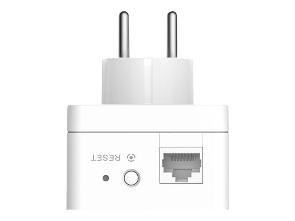 D-Link PowerLine AV2 1000 HD Gigabit Passthrough Kit DHP-P601AV - Strømlinjeadaptersett 1GbE, HomePlug AV (HPAV) 2.0, IEEE 1901 - veggpluggbar