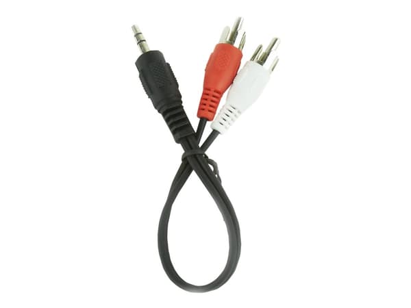 Gembird - Lydkabel - RCA hann til mini-phone stereo 3.5 mm hann - 20 cm