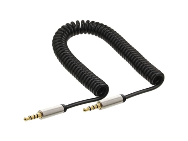 Kabel InLine Jack 3,5 mm - Jack 3,5 mm 1 m Silver (99271)
