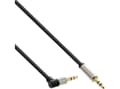 Miniatyrbilde 1 av 4: InLine 99221, 3.5mm, Hankjønn, 3.5mm, Hankjønn, 1 m, Sort