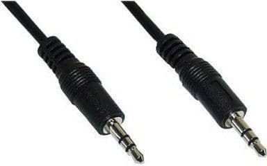 InLine 99932C, 3.5mm, Hankjønn, 3.5mm, Hankjønn, 1,2 m, Sort