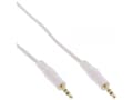 Miniatyrbilde 1 av 5: InLine 99941W, 3.5mm, Hankjønn, 3.5mm, Hankjønn, 1 m, Hvit