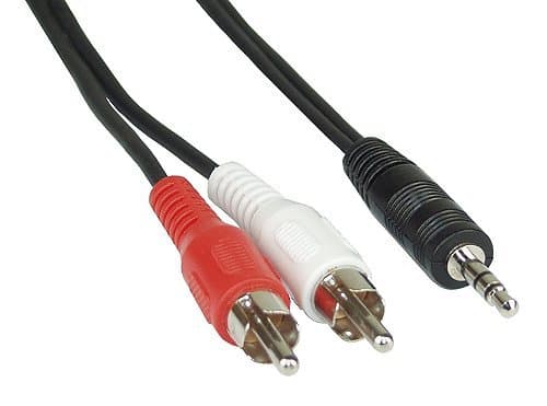 InLine 89939L, Manlig kontakt, 3.5mm, Manlig kontakt, 3 m, Svart