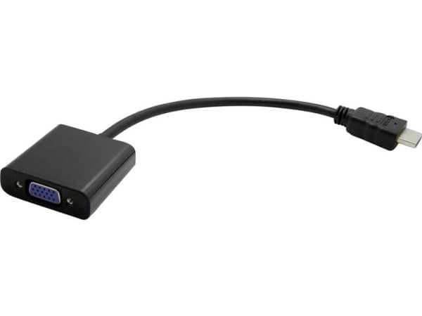 Value NX080400101, 0,15 m, HDMI, VGA (D-Sub), Hankoppling, Honkoppling, Rak