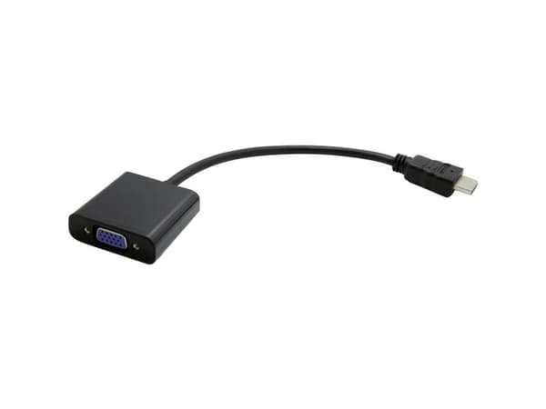 Value NX080400101, 0,15 m, HDMI, VGA (D-Sub), Hankoppling, Honkoppling, Rak