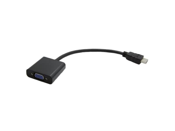 Value NX080400101, 0,15 m, HDMI, VGA (D-Sub), Hankoppling, Honkoppling, Rak
