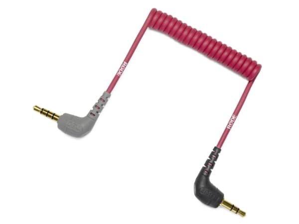 RØDE SC7 - Mikrofonkabel - mini-phone stereo 3.5 mm hane till 4-poligt minijack hane - 17 cm - skärmad - för RØDE VideoMic GO