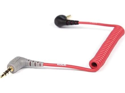 RØDE SC7 - Mikrofonkabel - mini-phone stereo 3.5 mm hane till 4-poligt minijack hane - 17 cm - skärmad - för RØDE VideoMic GO