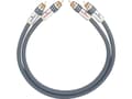 Pikkukuva 3 / 3: OEHLBACH NF 14 Master Set, 2 x RCA, Hanstik, 2 x RCA, Hanstik, 0,5 m, Grå