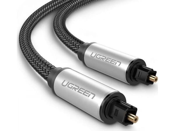 Ugreen 10541, TOSLINK, Hanstik, TOSLINK, Hanstik, 3 m, Sort
