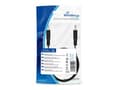 Miniatyrbilde 2 av 3: MediaRange MRCS188, 1,8 m, USB A, Mini-USB B, USB 2.0, 0,48 Gbit/sek., Sort
