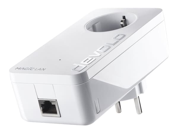devolo Magic 1 LAN - Starter Kit - bro - - 1GbE, HomeGrid - veggpluggbar (en pakke 2)