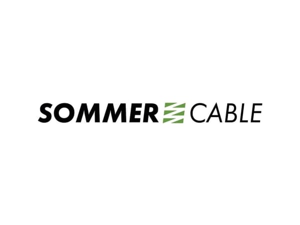 Sommer Cable HBA-6A-0150 Jack Audio Tilslutningskabel [1x Jackstik 6.3 mm (mono) - 1x Jackstik 6.3 mm (mono)] 1.50 m Sort