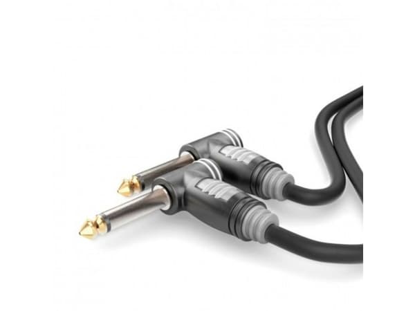 Sommer Cable HBA-6A-0150 Jack Audio Tilslutningskabel [1x Jackstik 6.3 mm (mono) - 1x Jackstik 6.3 mm (mono)] 1.50 m Sort