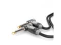 Miniatyrbilde 1 av 3: Sommer Cable HBA-6A-0150 Jack Audio Tilslutningskabel [1x Jackstik 6.3 mm (mono) - 1x Jackstik 6.3 mm (mono)] 1.50 m Sort