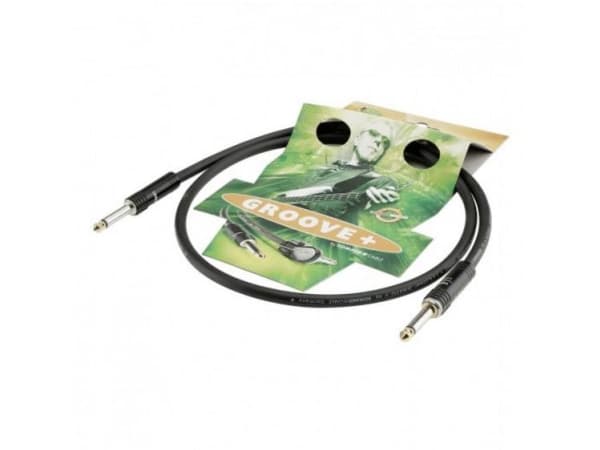 Hicon S13E-0600-SW Instrumenter Tilslutningskabel [1x #####Klinkenstecker 6.3 mm (mono) - 1x #####Klinkenstecker 6.3 mm (mono)] 6.00 m Sort
