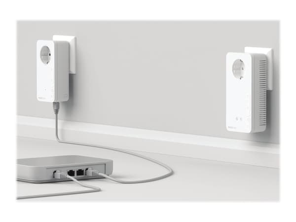 Devolo Magic 1 WiFi Starter Kit, 1200 Mbit/s, IEEE 802.11a, IEEE 802.11ac, IEEE 802.11b, IEEE 802.11g, IEEE 802.11n, IEEE 802.1p, IEEE 802.3,..., Gig Valkoinen
