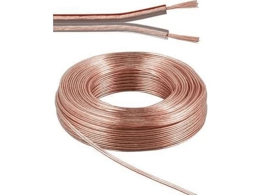 PremiumCord kabel pro repro CU, 2x0,75mm 10m