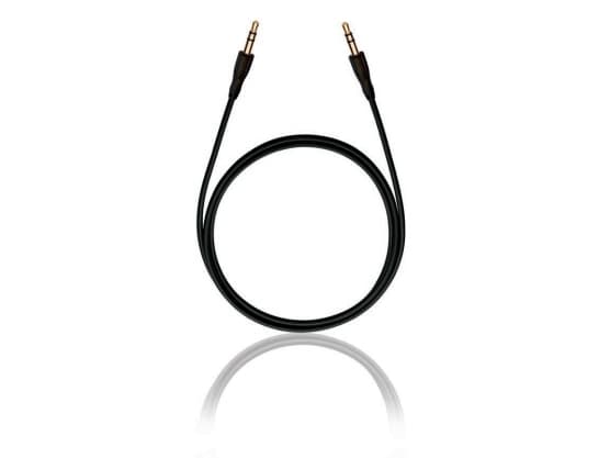 OEHLBACH 84016, 3.5mm, Hankjønn, 3.5mm, Hankjønn, 0,5 m, Sort