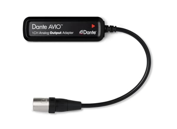 Monacor ADP-DAO-0X1, RJ-45, Hunkjønn, XLR (3-pin), Hankjønn, Sort