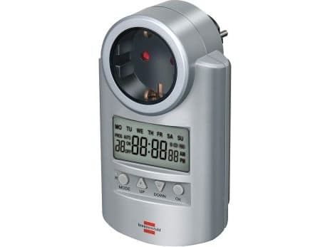 Brennenstuhl 1507501, Inomhus / utomhus, Grå, Hem, Kontor, IP20, 3500 W, 230 V