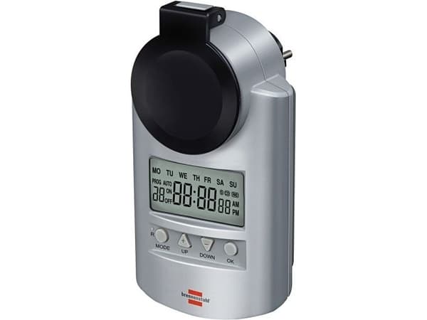Brennenstuhl 1507491, Innendørs, Grå, Hjem, Kontor, IP44, 3500 W, 230 V
