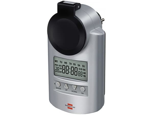 Brennenstuhl 1507491, Innendørs, Grå, Hjem, Kontor, IP44, 3500 W, 230 V
