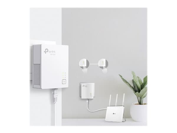 TP-Link TL-PA7017 KIT Power Line netværksadapter 1000 Mbit/s Ethernet LAN Hvid 2 stk