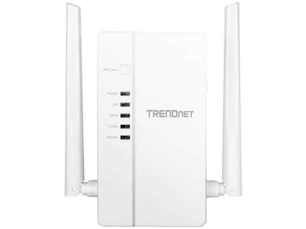 TRENDnet WiFi Everywhere Powerline 1200 AV2 Access Point TPL-430AP - Powerline adapter - 3-ports-switch - GigE - 802.11n/ac - Dubbelband - vägginstic