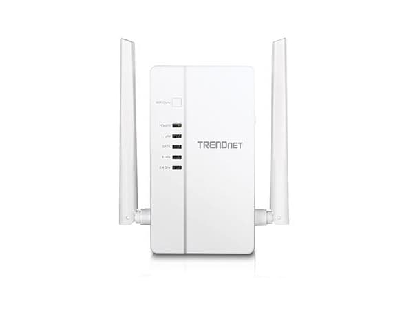 TRENDnet WiFi Everywhere Powerline 1200 AV2 Access Point TPL-430AP - Powerline adapter - 3-ports-switch - GigE - 802.11n/ac - Dubbelband - vägginstic