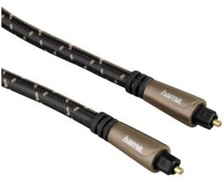 Hama 1.5m Toslink M/M, TOSLINK, Hankjønn, TOSLINK, Hankjønn, 1,5 m, Brun