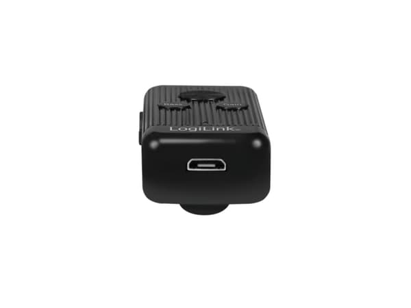 LogiLink BT0055 Bluetooth Audio Adapter - Bluetooth trådløs lydmottaker - Minijack (3,5 mm) - Svart