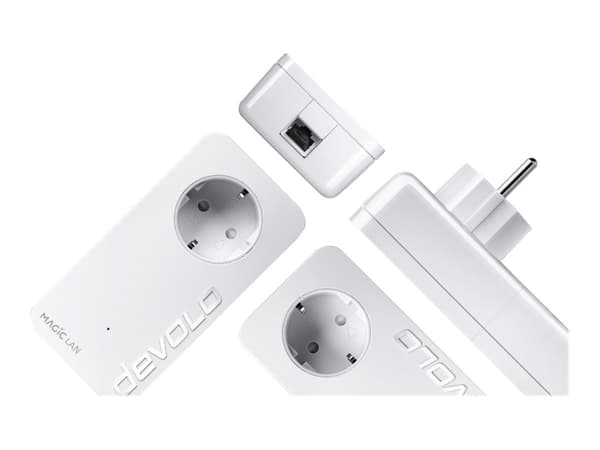 Devolo Magic 1 LAN, 1200 Mbit/s, IEEE 802.1p, IEEE 802.3, IEEE 802.3ab, IEEE 802.3az, IEEE 802.3u, IEEE 802.3x, Gigabitti Ethernet, 10,100,1000 Mbit/