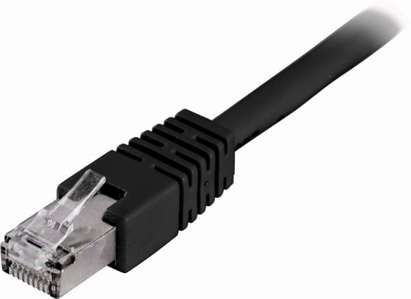 F/UTP Cat6 patch cable, 0.5m, 250MHz, Delta-certified, LSZH