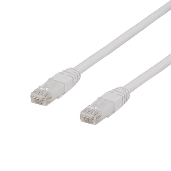 U/UTP Cat6a patch cable, 1m, 500MHz, LSZH, white