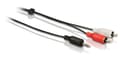 Miniatyrbilde 3 av 5: Philips SWA2527W - Lydkabel - mini-phone stereo 3.5 mm hann til RCA hann - 1.5 m - skjermet