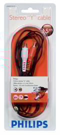 Miniatyrbilde 5 av 5: Philips SWA2527W - Lydkabel - mini-phone stereo 3.5 mm hann til RCA hann - 1.5 m - skjermet